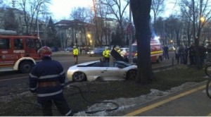 lamborghini accident bucuresti