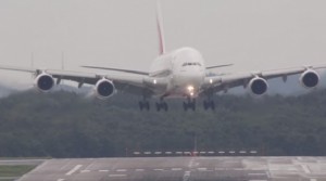 A380 la Dusseldorf (captura youtube)