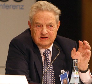 George Soros (Attribution: Harald Dettenborn/wikimedia)