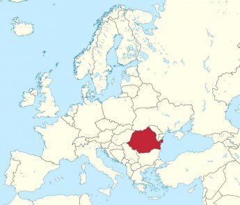 romania harta europa