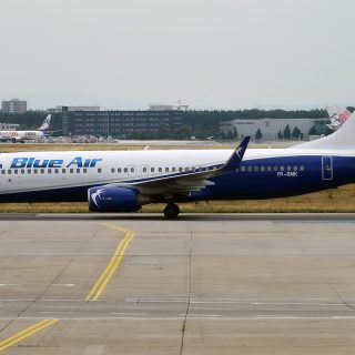 Blue Air plane