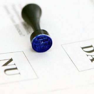 Stampila formular referendum